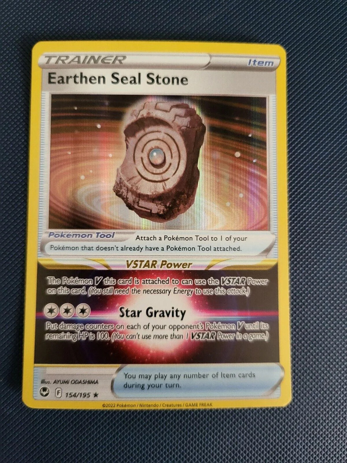 Sigillo Terrestre #154 — Tempesta Argentata (Reverse Holo)