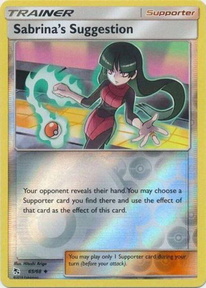 Sabrina's Suggestion #65 — Destinos Ocultos (Reverse Holo)