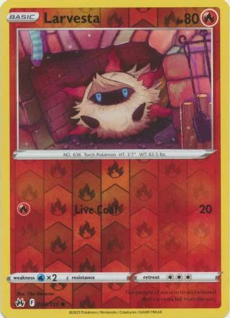 Larvesta #024 — Cenit Supremo (Reverse Holo)