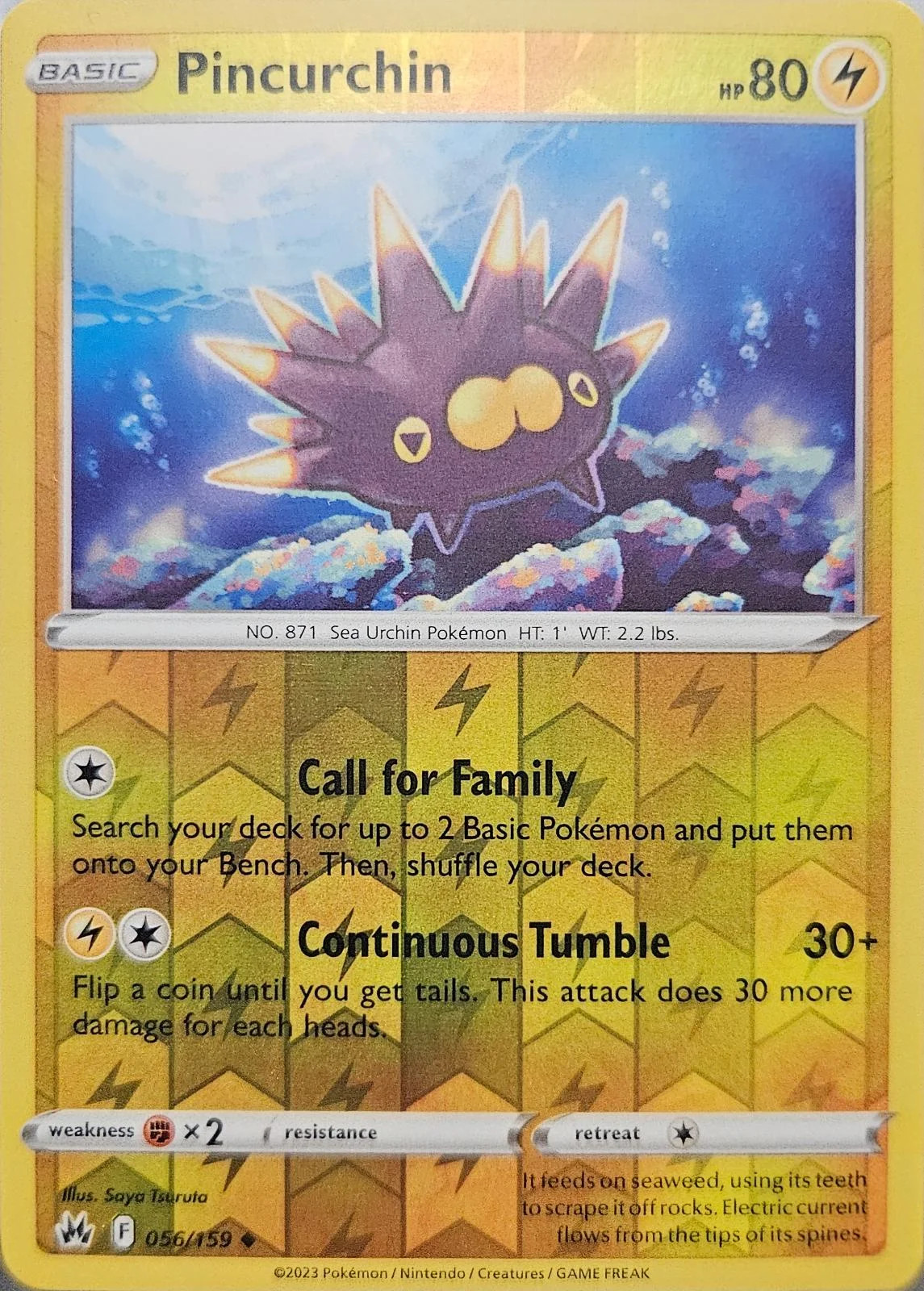 Pincurchin #056 — Zenit Regale (Reverse Holo)