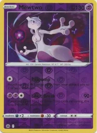 Mewtwo #059 — Zenit Regale (Reverse Holo)