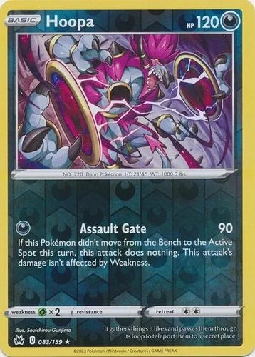 Hoopa #083 — Cenit Supremo (Reverse Holo)
