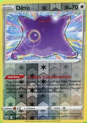 Ditto #107 — Cenit Supremo (Reverse Holo)