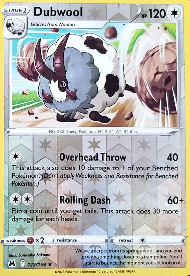 Dubwool #122 — Zenit Regale (Reverse Holo)