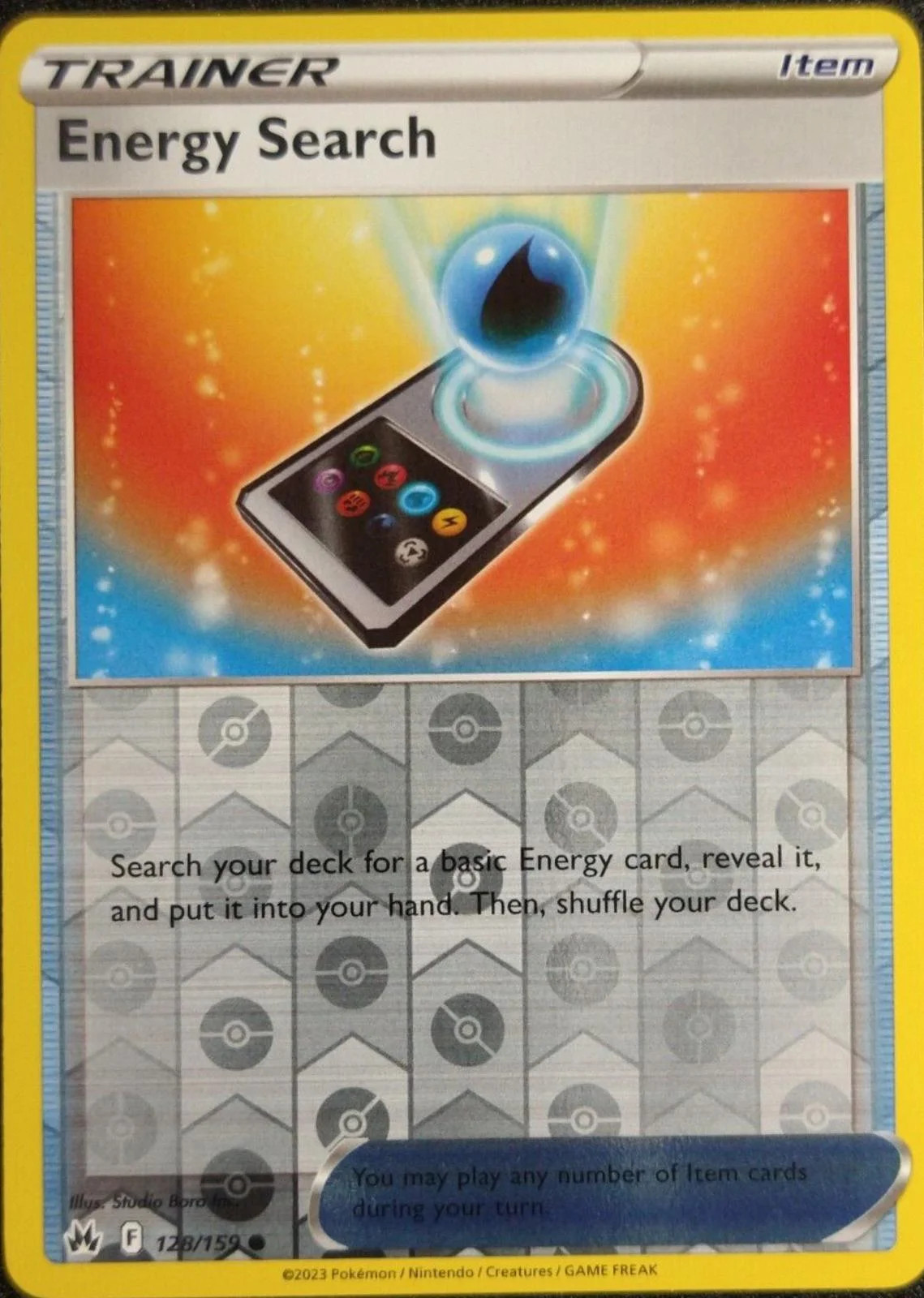 Busca de Energia #128 — Realeza Absoluta (Reverse Holo)