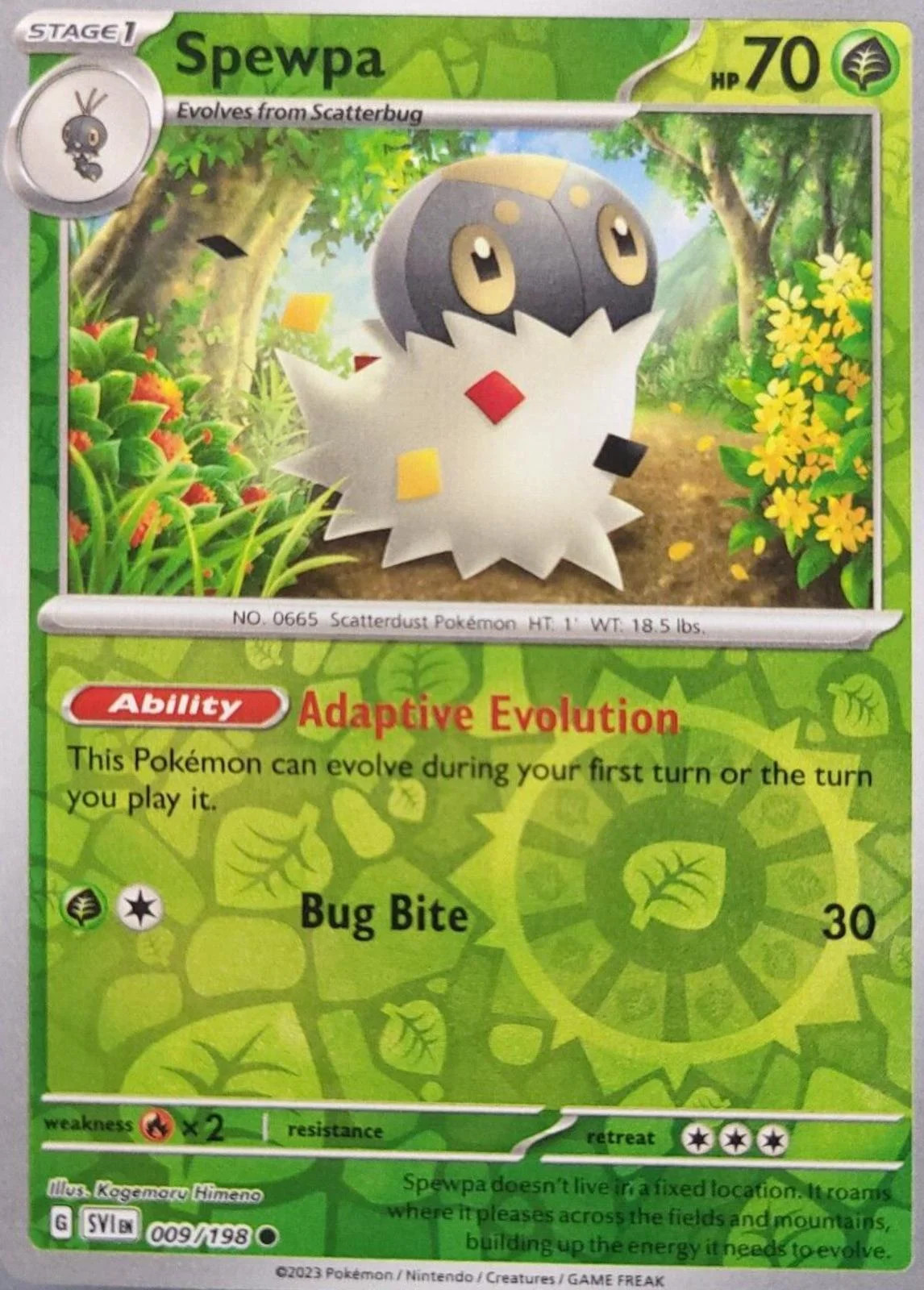 Puponcho #009 — Karmesin & Purpur (Reverse Holo)
