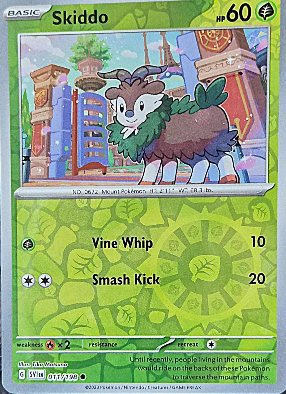Mähikel #011 — Karmesin & Purpur (Reverse Holo)