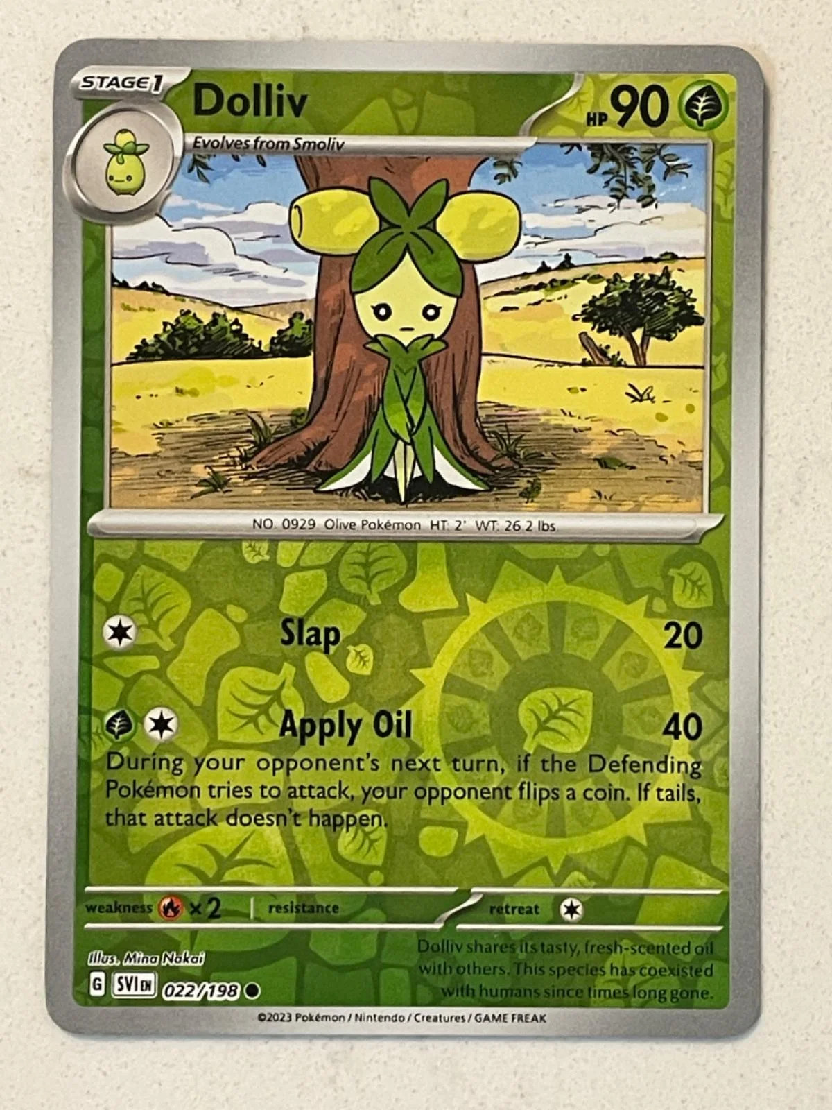 Dolliv #022 — Escarlate e Violeta (Reverse Holo)