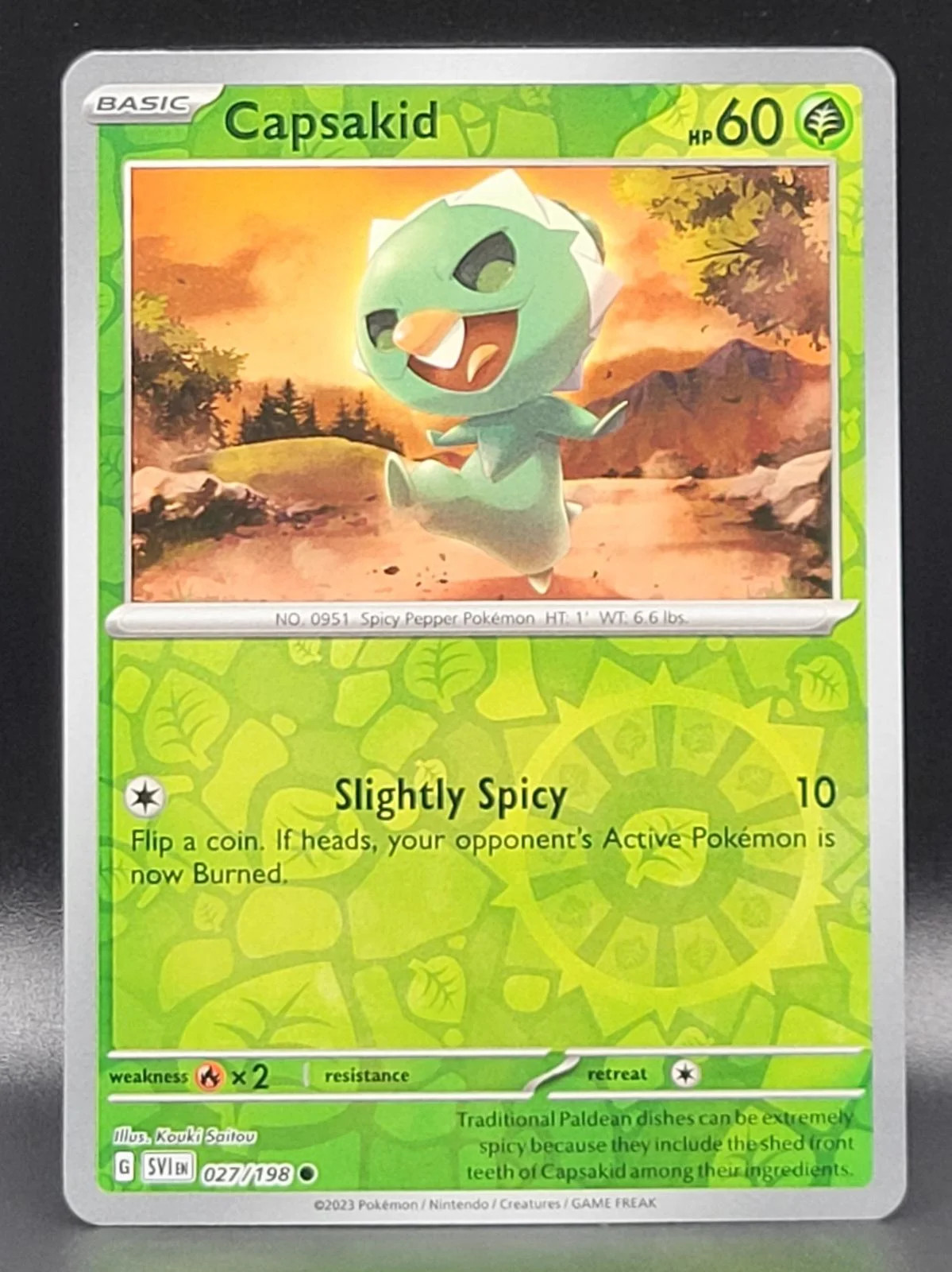 Chilingel #027 — Karmesin & Purpur (Reverse Holo)