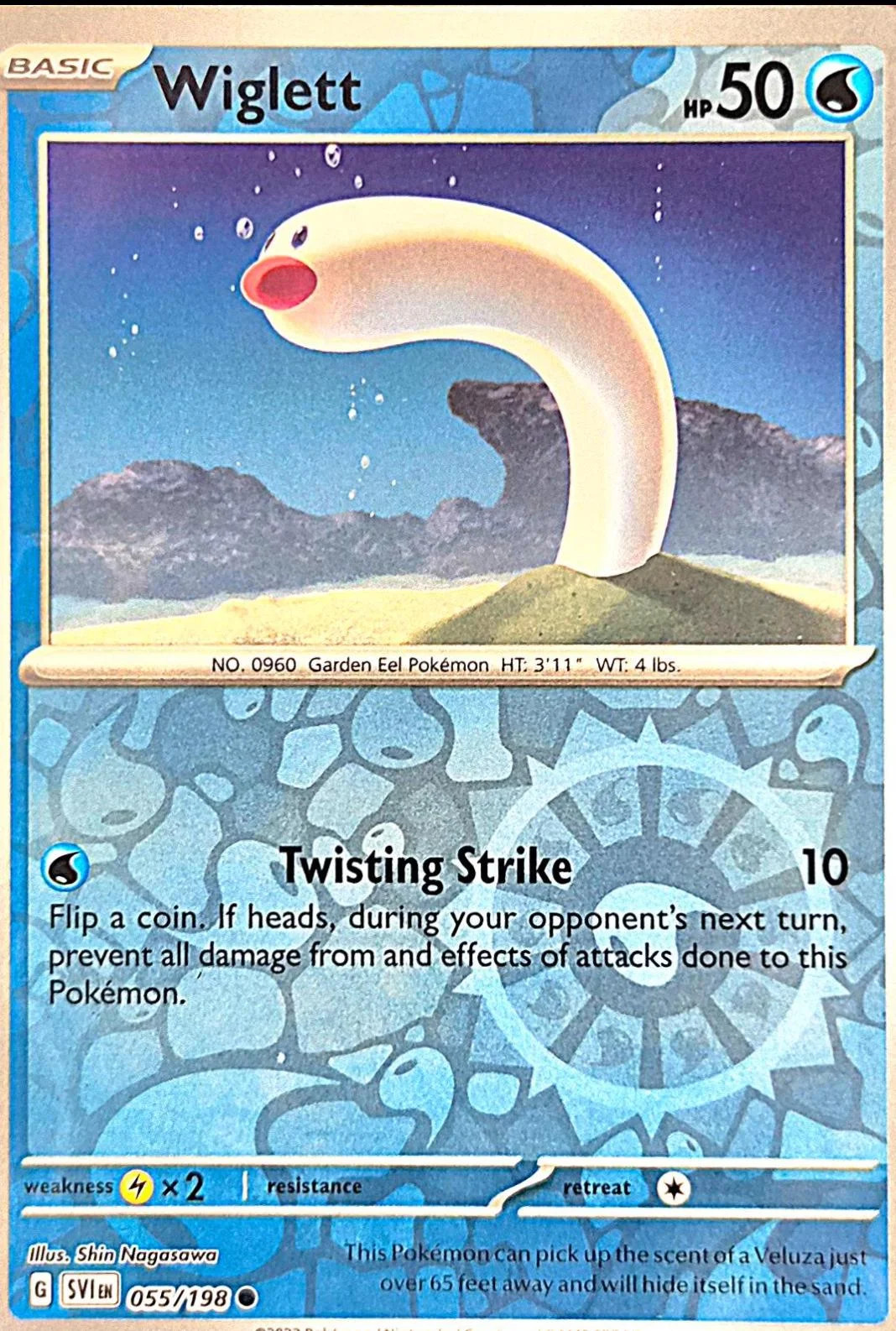 Wiglett #055 — Escarlate e Violeta (Reverse Holo)