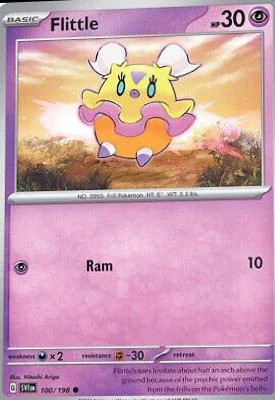 Flittle #100 — Escarlate e Violeta (Reverse Holo)