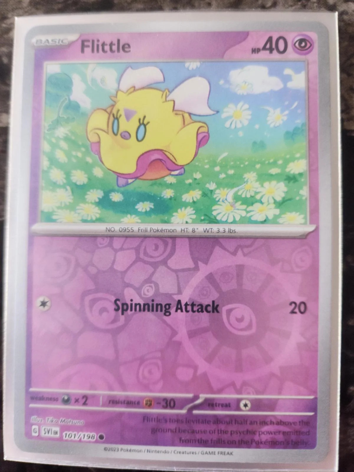 Flittle #101 — Escarlate e Violeta (Reverse Holo)