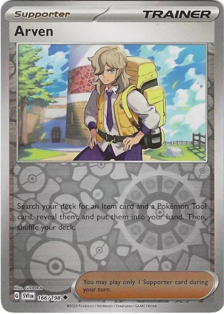 Pepper #166 — Karmesin & Purpur (Reverse Holo)