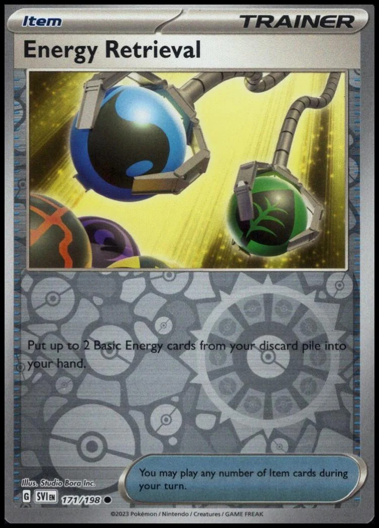 Energie-Zugewinn #171 — Karmesin & Purpur (Reverse Holo)