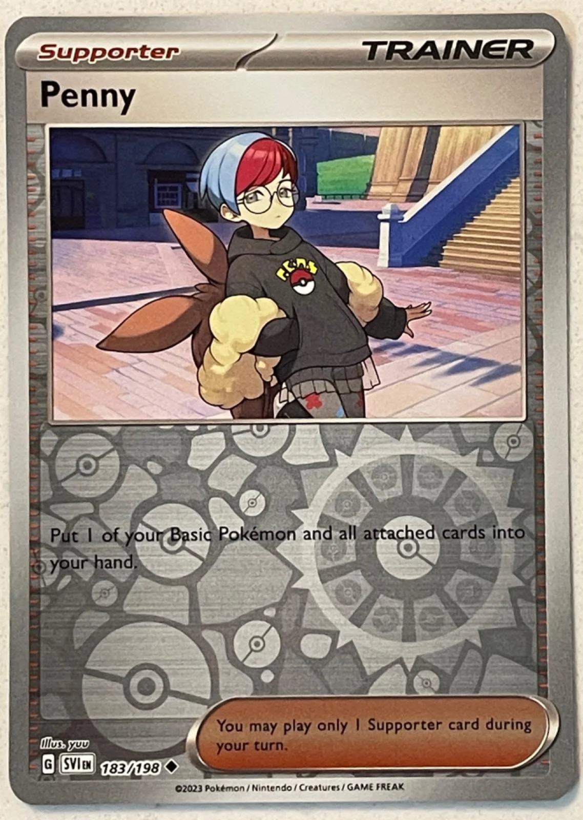 Penélope #183 — Escarlate e Violeta (Reverse Holo)