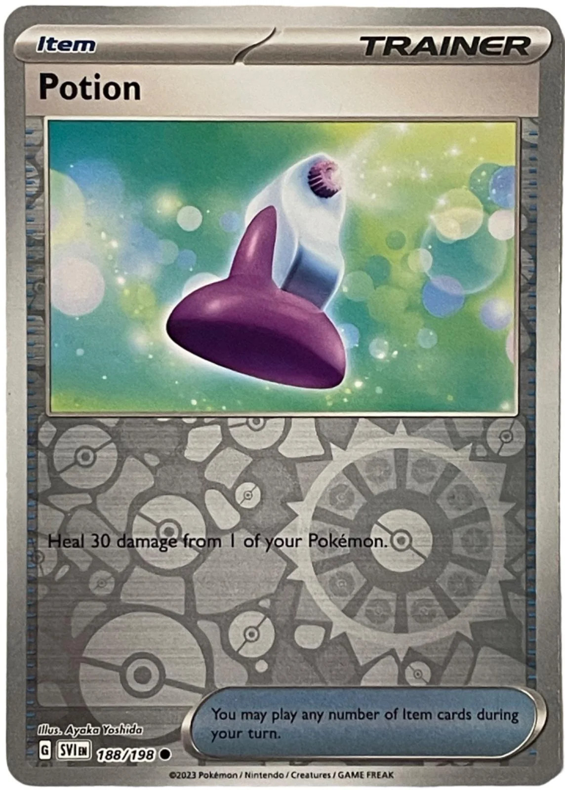Trank #188 — Karmesin & Purpur (Reverse Holo)