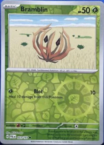 Bramblin #023 — Evoluciones en Paldea (Reverse Holo)