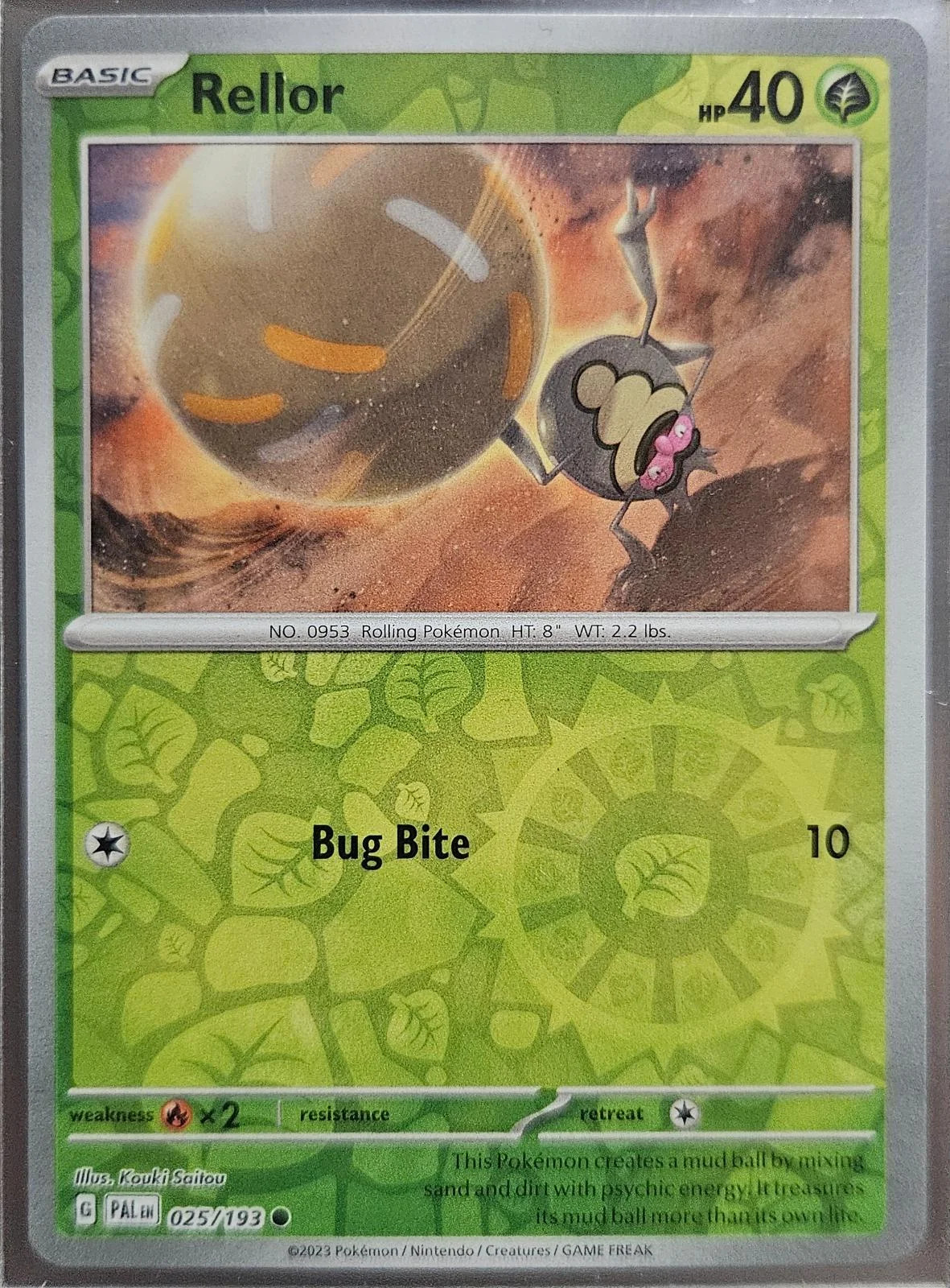 Rellor #025 — Evoluções em Paldea (Reverse Holo)