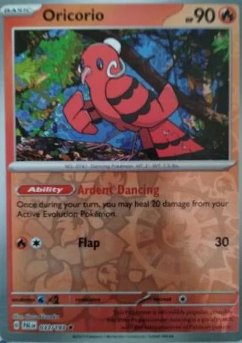 Oricorio #033 — Evoluciones en Paldea (Reverse Holo)
