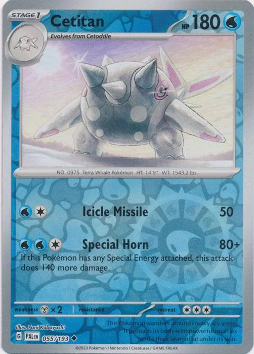 Cetitan #055 — Evoluciones en Paldea (Reverse Holo)