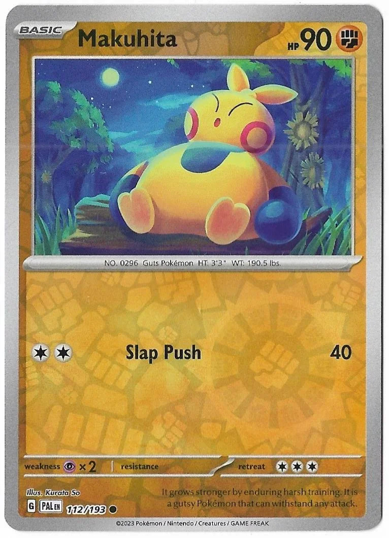 Makuhita #112 — Entwicklungen in Paldea (Reverse Holo)
