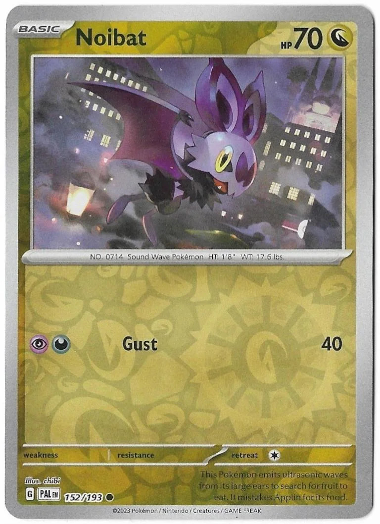 Noibat #152 — Evoluciones en Paldea (Reverse Holo)