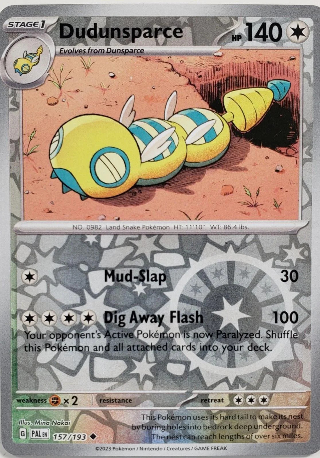 Dummimisel #157 — Entwicklungen in Paldea (Reverse Holo)