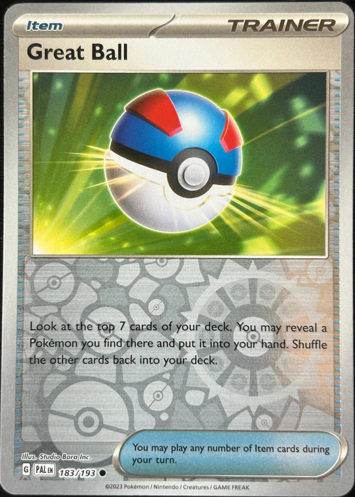 Superball #183 — Entwicklungen in Paldea (Reverse Holo)