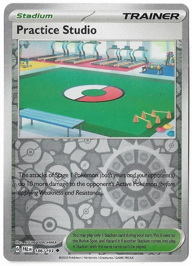 Trainingsstudio #186 — Entwicklungen in Paldea (Reverse Holo)
