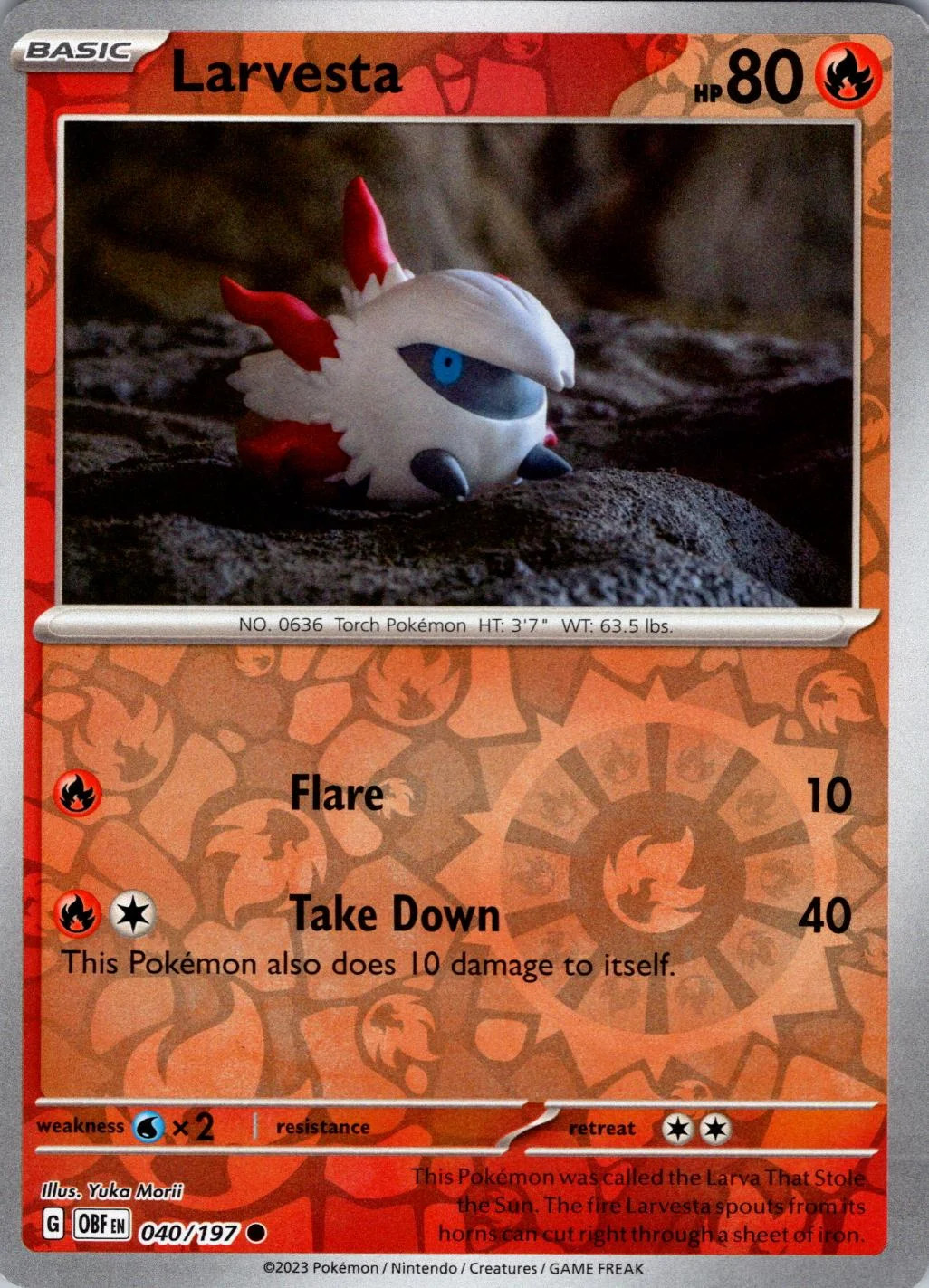 Ignivor #040 — Obsidian Flammen (Reverse Holo)