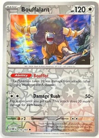Bisofank #174 — Obsidian Flammen (Reverse Holo)