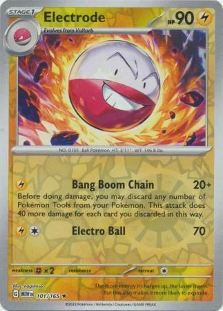Electrode #101 — 151 (Reverse Holo)