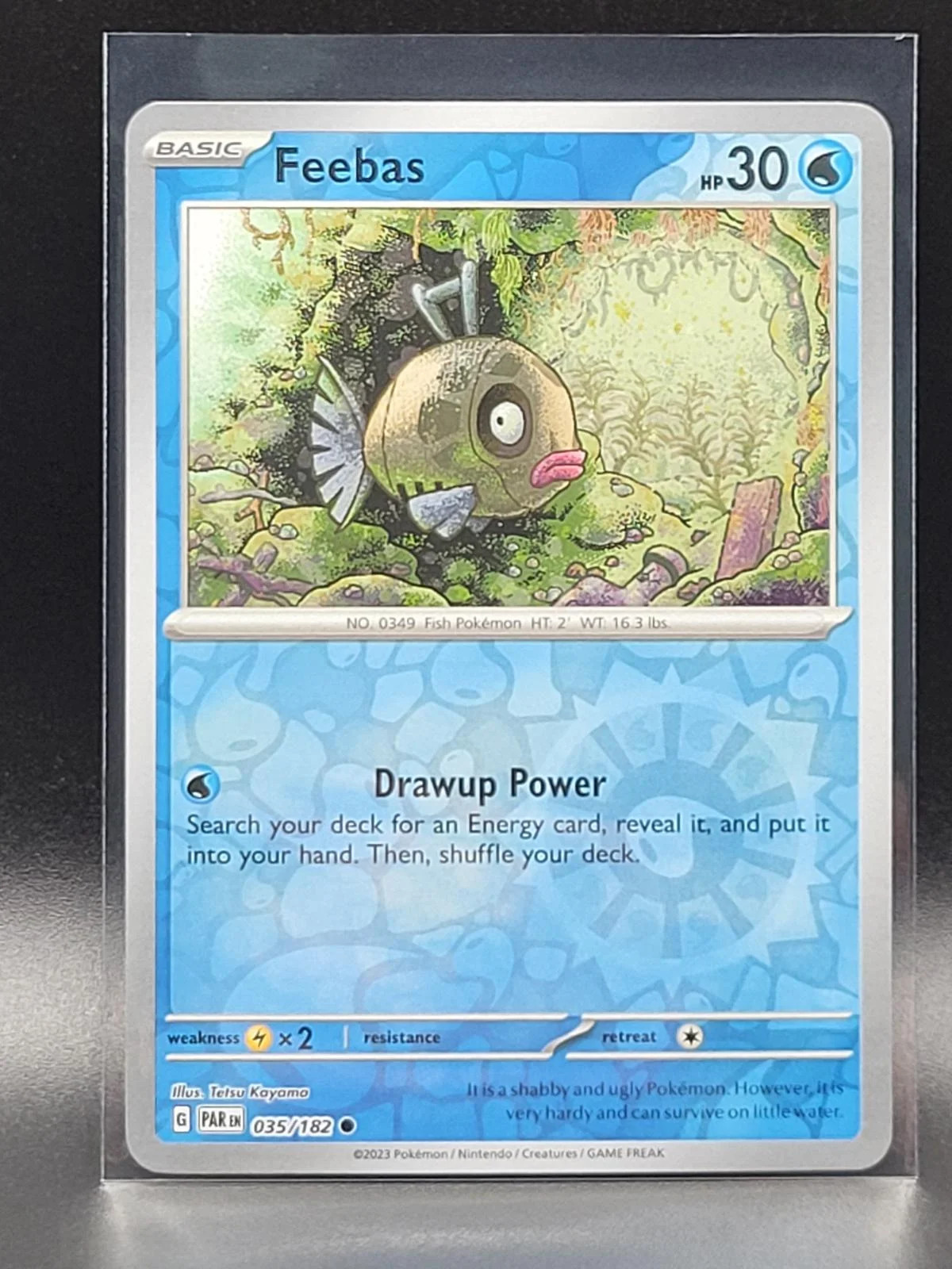 Feebas #035 — Fenda Paradoxal (Reverse Holo)