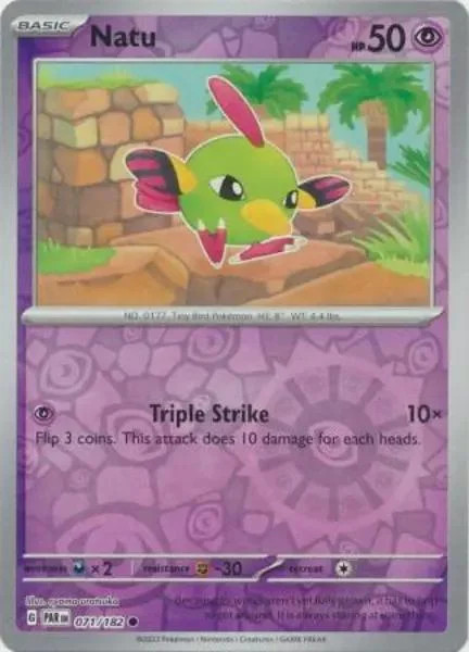Natu #071 — Fenda Paradoxal (Reverse Holo)