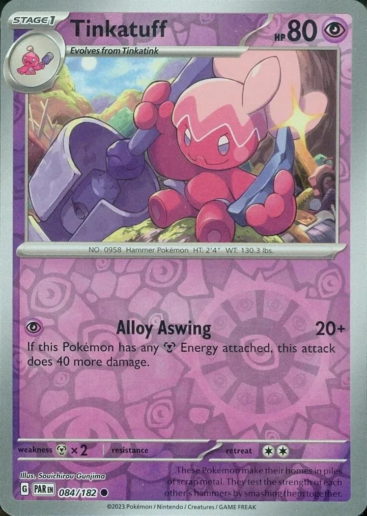 Tinkatuff #084 — Paradosso Temporale (Reverse Holo)