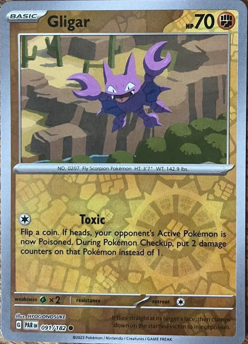 Gligar #091 — Brecha Paradójica (Reverse Holo)