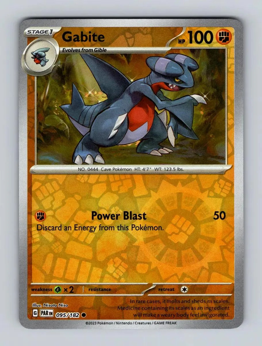 Gabite #095 — Fenda Paradoxal (Reverse Holo)
