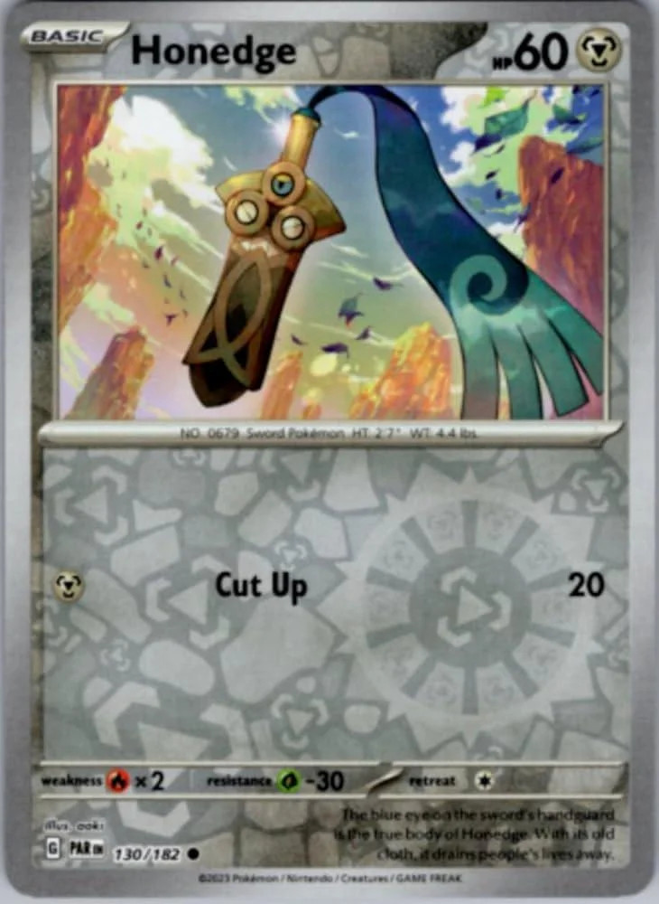 Honedge #130 — Fenda Paradoxal (Reverse Holo)