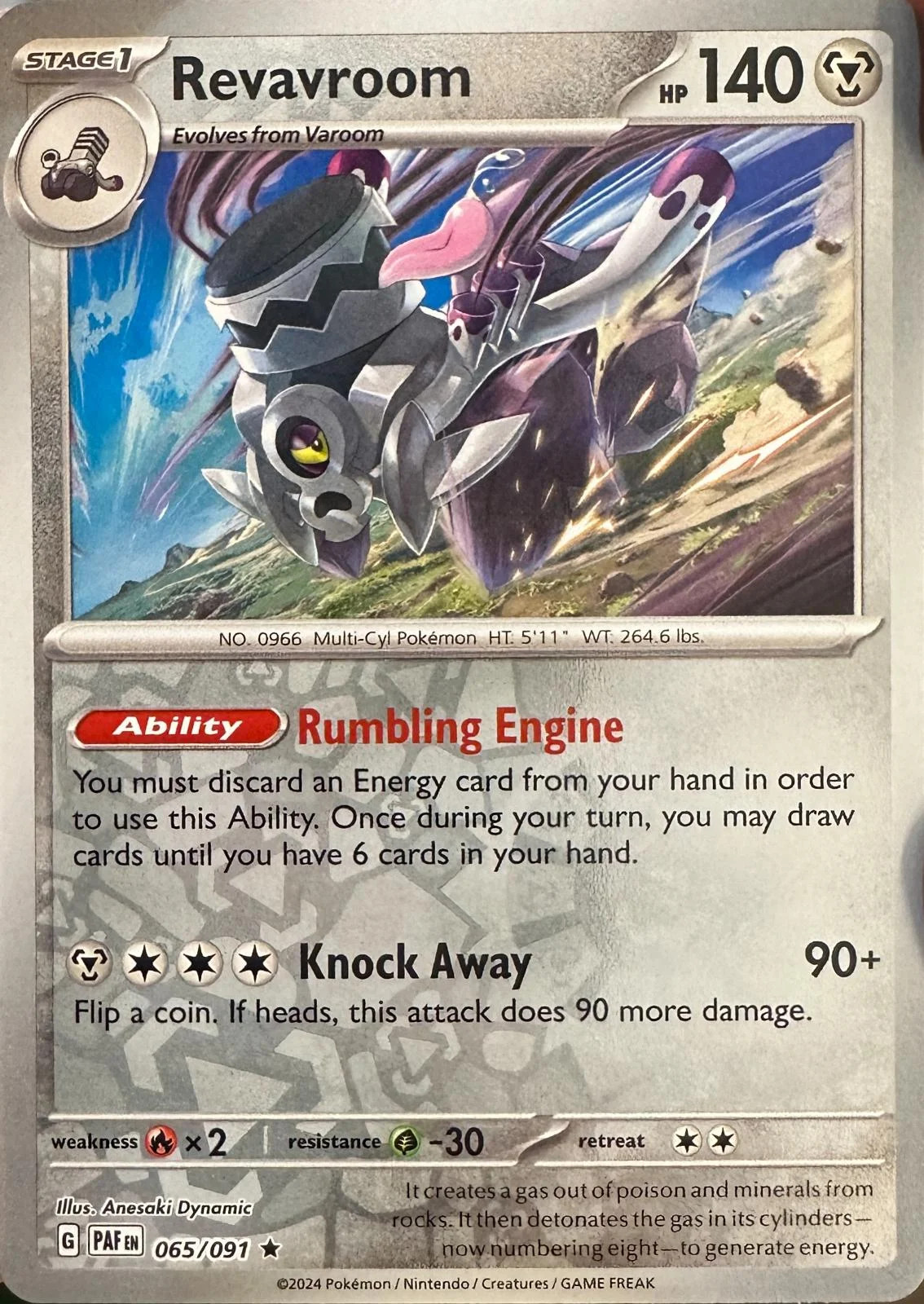Revavroom #065 — Destino di Paldea (Reverse Holo)