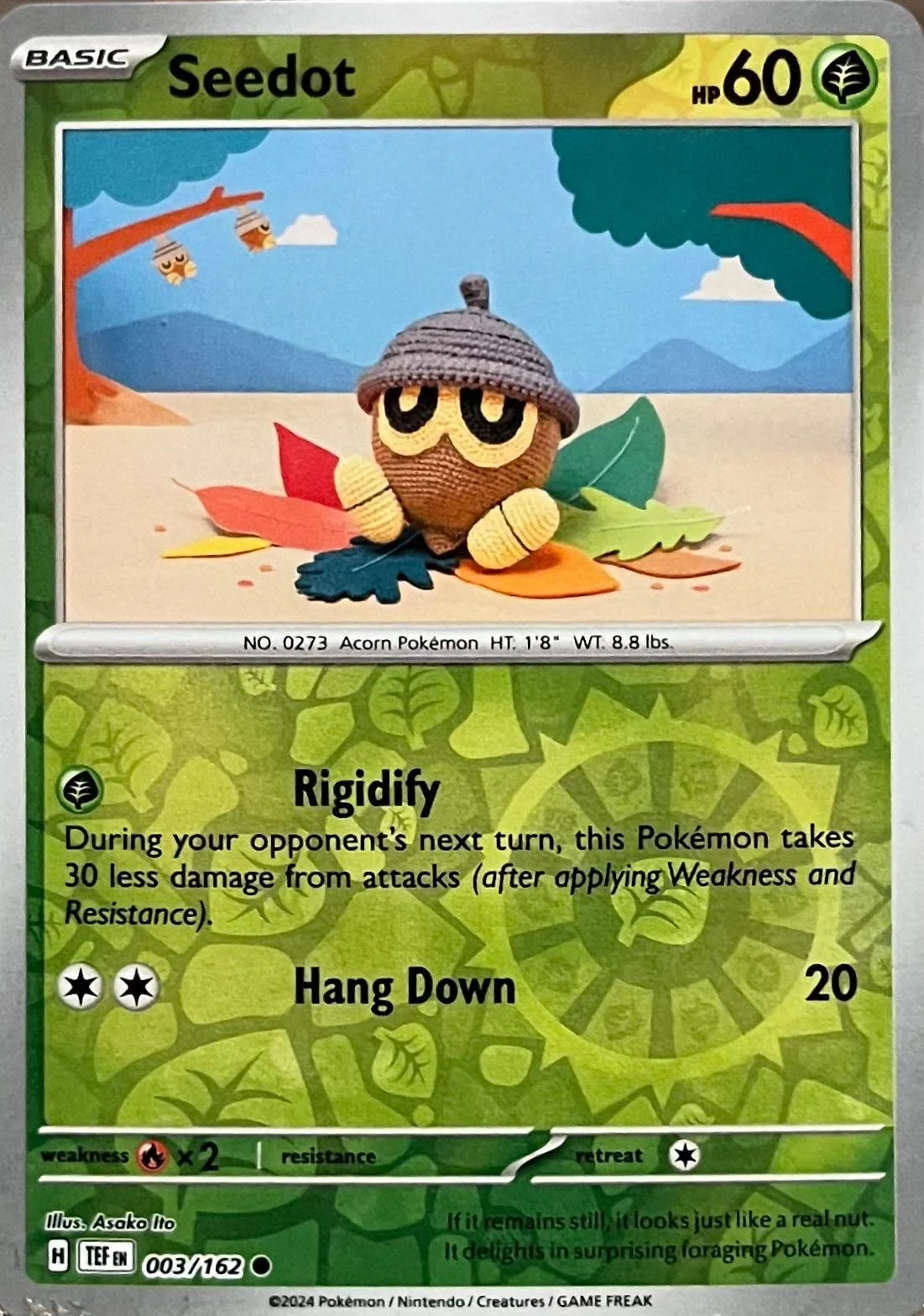 Seedot #003 — Cronoforze (Reverse Holo)