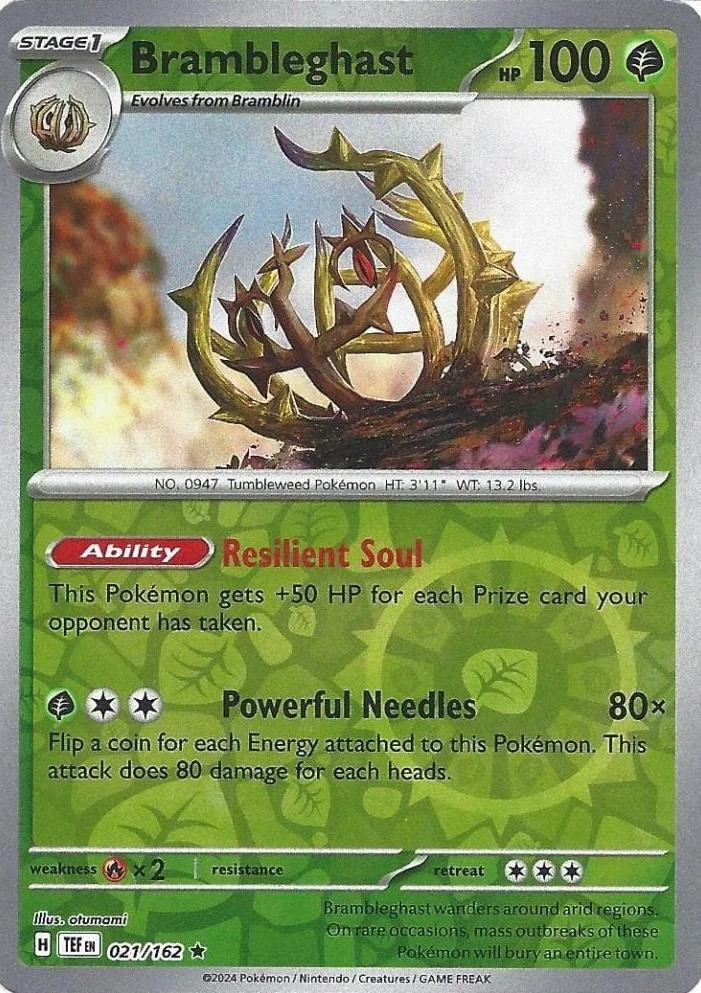 Brambleghast #021 — Forças Temporais (Reverse Holo)