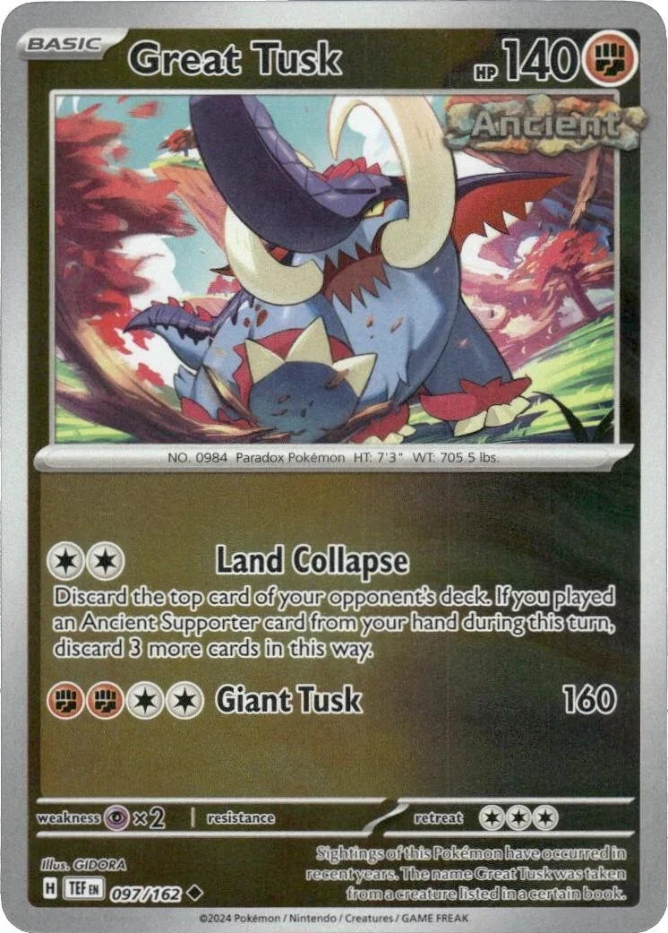 Presa Grande #097 — Forças Temporais (Reverse Holo)