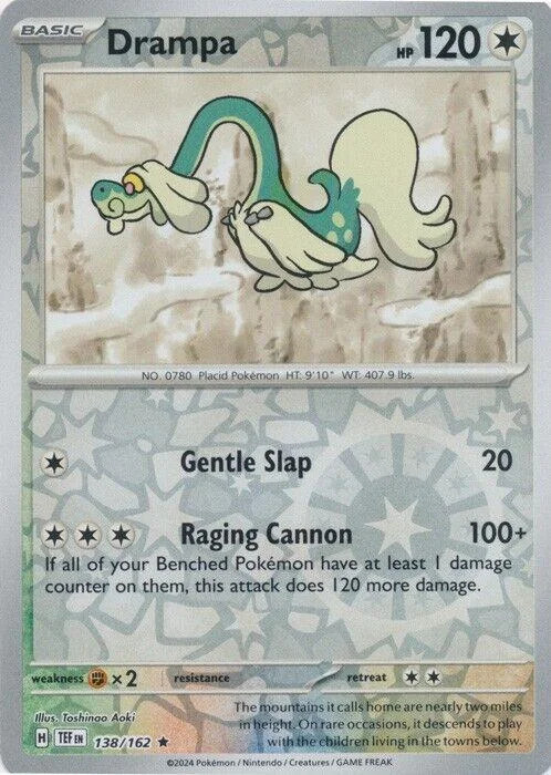 Drampa #138 — Temporal Forces (Reverse Holo)