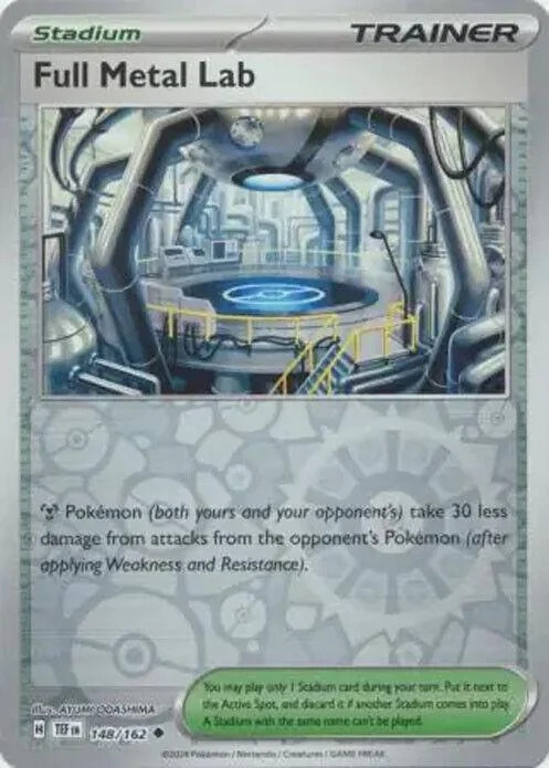 Laboratório Metálico #148 — Forças Temporais (Reverse Holo)