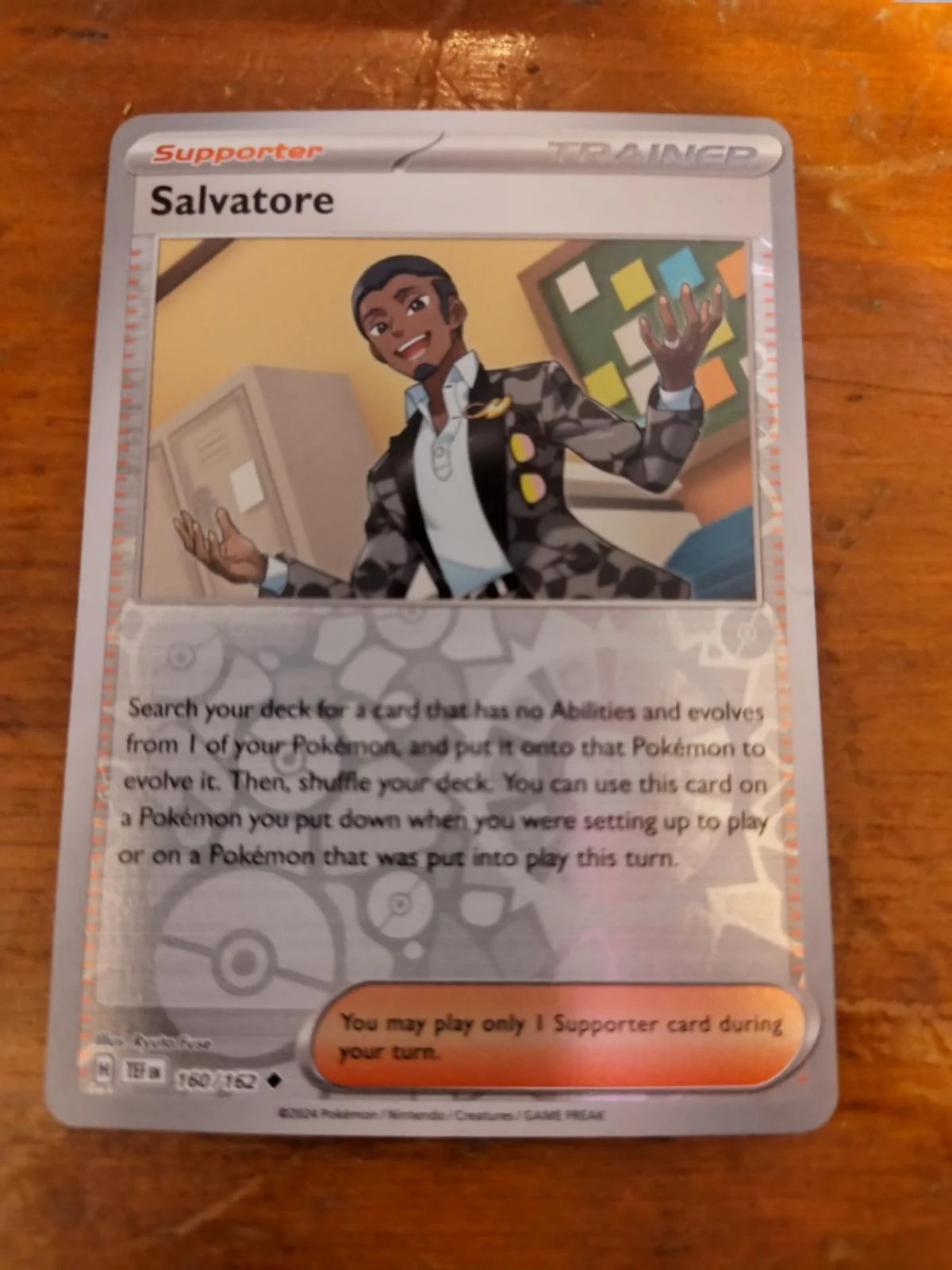 Salvatore #160 — Forças Temporais (Reverse Holo)