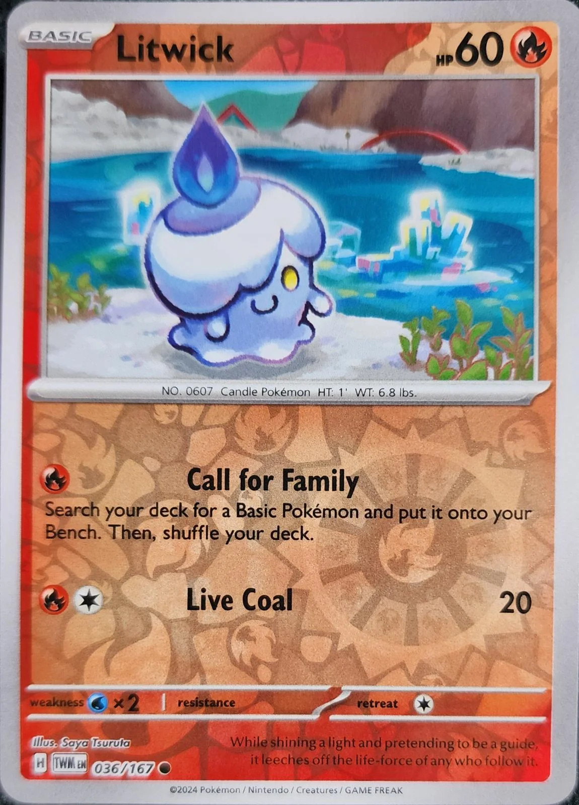 Litwick #036 — Crepuscolo Mascherato (Reverse Holo)