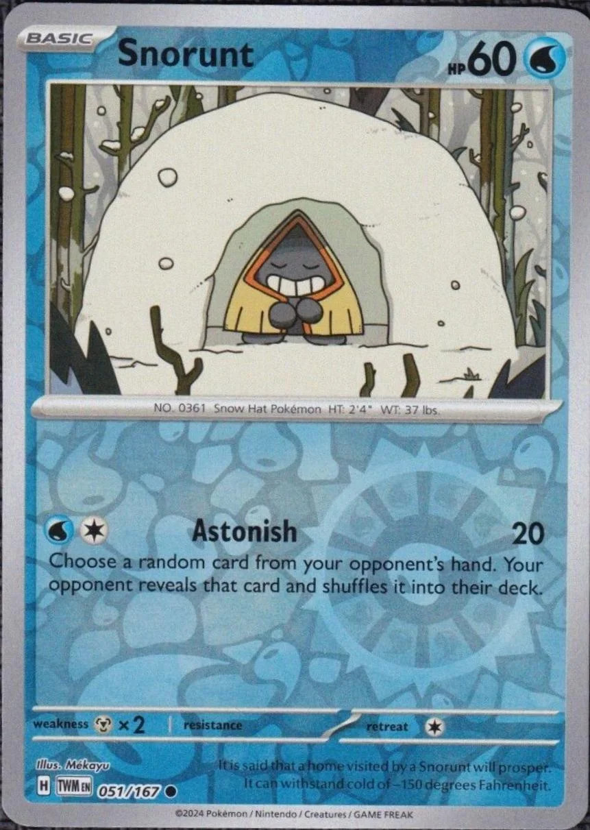 Snorunt #051 — Máscaras do Crepúsculo (Reverse Holo)