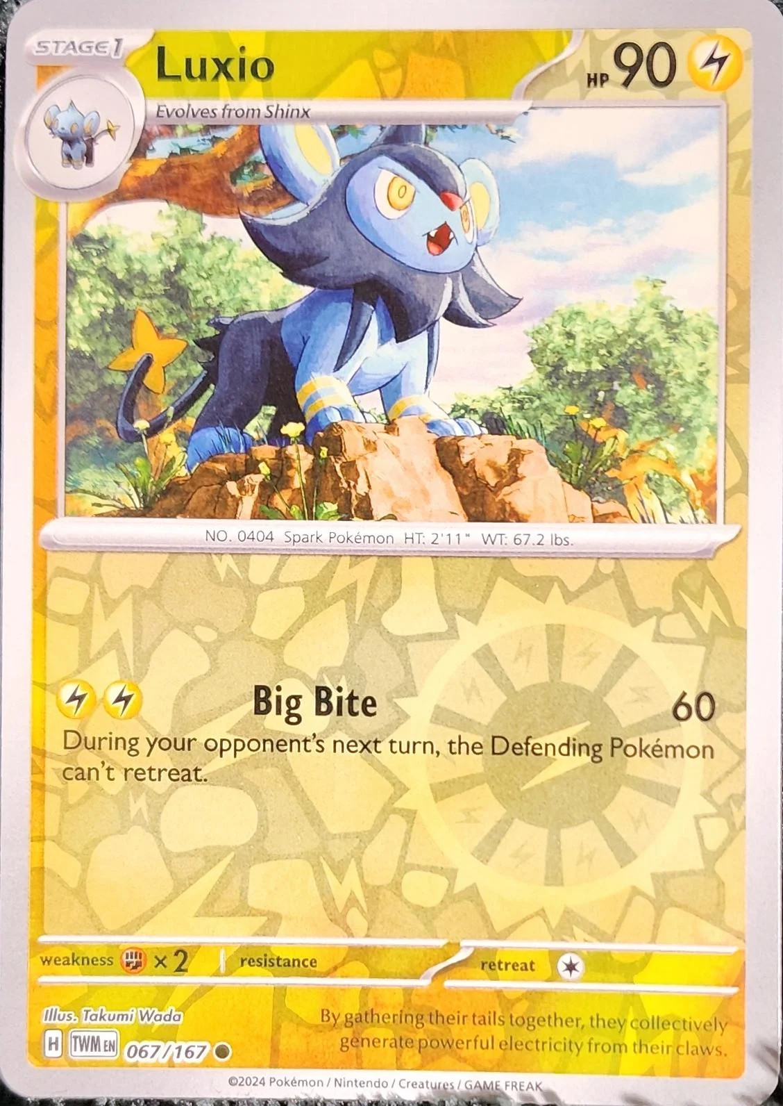 Luxio #067 — Maskerade im Zwielicht (Reverse Holo)