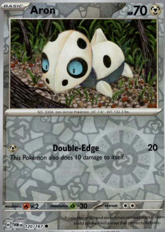 Aron #120 — Mascarada Crepuscular (Reverse Holo)