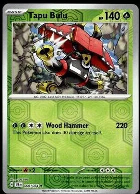 Tapu Bulu #006 — Fabula Sombría (Reverse Holo)